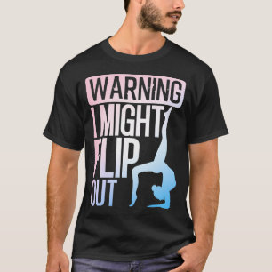 Süße Turnkunst für Mädchen und Frauen beim Tumblin T-Shirt