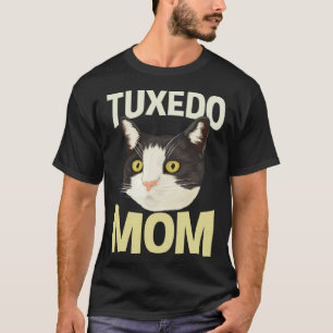 Süße Tuxedo-Katze Mutter Kitty Mama Tier T-Shirt