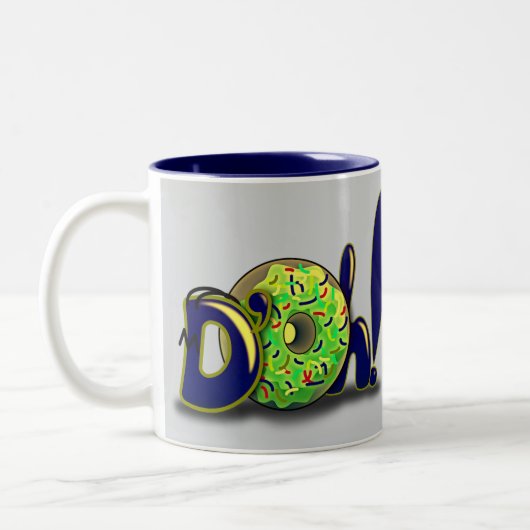 süße Überraschung Zweifarbige Tasse (Links)