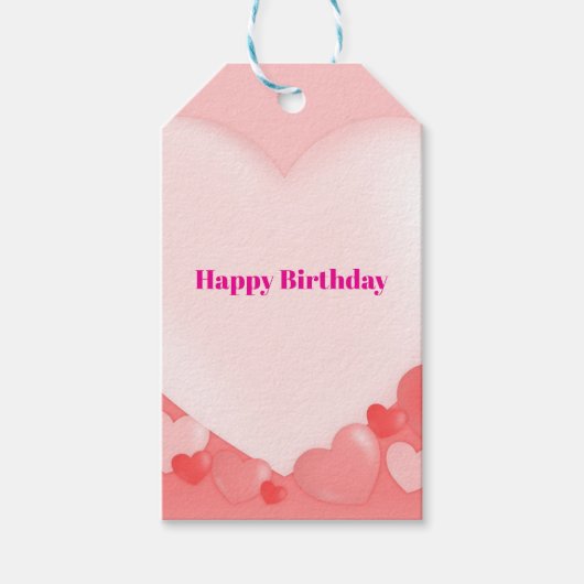 Süße Überraschungstüte | Öffne mich Geschenkbox |  Geschenkanhänger (Vorderseite)