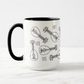 Süße Ukulele-Tasse Tasse (Links)