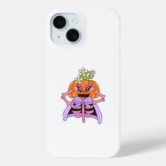 Süße und bunte Halloween-Knochen Case-Mate iPhone Hülle (Rückseite)