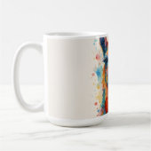 Süße und bunte Llama-Tasse Kaffeetasse (Links)