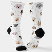 Süße und coole Charakter-Sockendesigns Socken (Gewinkelt)