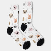 Süße und coole Charakter-Sockendesigns Socken (Rechts)