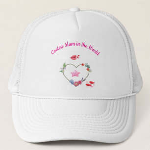 Süße und einfache Mutters  Truckerkappe
