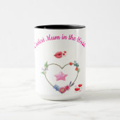 Süße und einfache Muttertagsgeschenke Tasse (Zentrum)