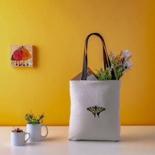 Süße und einfache Schmetterling-Natural-Minimalist Tragetasche