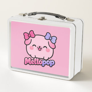 Süße und flauschige Kawaii-Waren für Mädchen Metall Brotdose