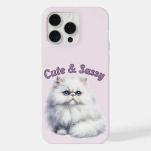 Süße und freche Perserkatze iPhone 15 Pro Max Hülle
