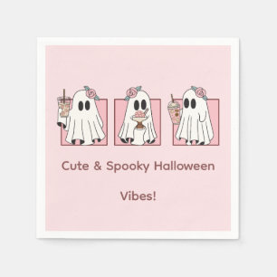 Süße und gruselige Halloween-Papier-Servietten Kaw Serviette