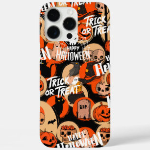 Süße und gruselige Halloween-Spooky-Vibes iPhone 16 Pro Max Hülle