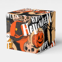 Süße und gruselige Halloween-Spooky-Vibes