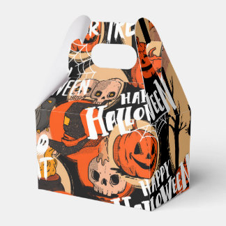 Süße und gruselige Halloween-Spooky-Vibes Geschenkschachtel
