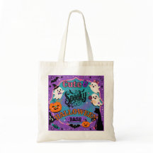 Süße und gruselige Halloween-Trick-or-Treat-Tasche