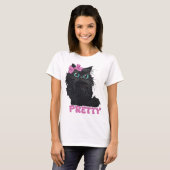 Süße und hübsche Katze 🐱 T-Shirt (Vorne ganz)