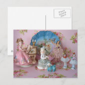 Süße und hübsche Postkarte (Vorne/Hinten)