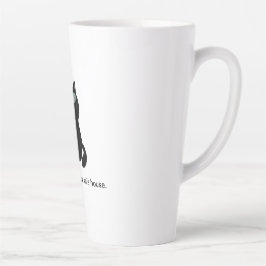 Süße und lustige Katze Milchtasse