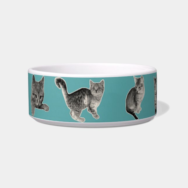 Süße und lustige Katze  Napf (Vorderseite)