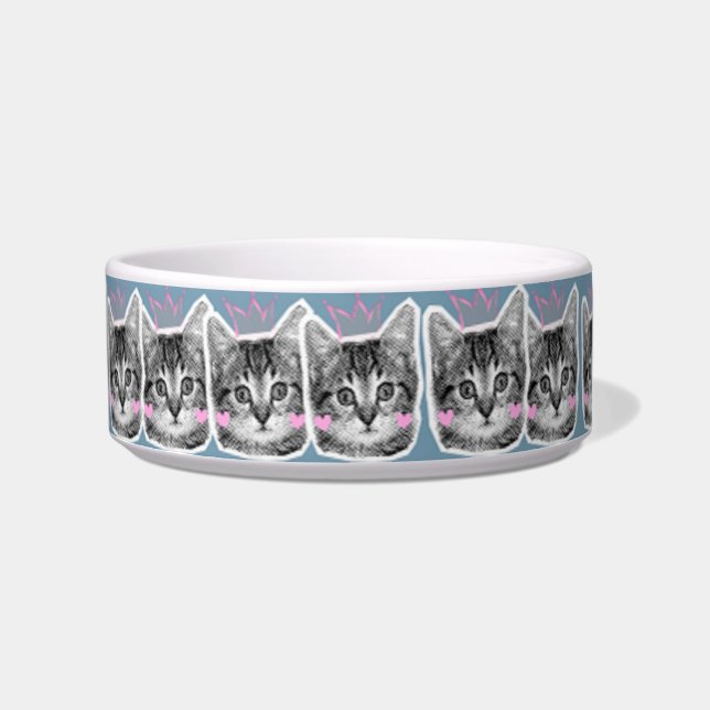 Süße und lustige Katze Napf (Vorderseite)