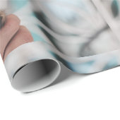 Süße und niedliche getigerte Kitten, die Sie ansch Geschenkpapier (Rolleneckpunkt)