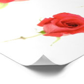 Süße und sanfte Blume Poster (Ecke)