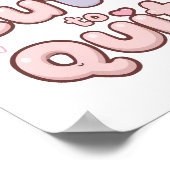Süße und spielerische Ermutigung Poster (Ecke)