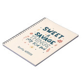 Süße und wilde Dinge, die mein Kind gesagt hat Zit Notizblock (Linke Seite)