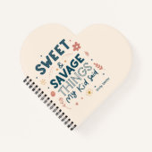 Süße und wilde Dinge, die mein Kind gesagt hat Zit Notizblock (Vorderseite)