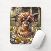 Süße und wunderliche polnische Hühnerstall Mousepad (Mit Mouse)