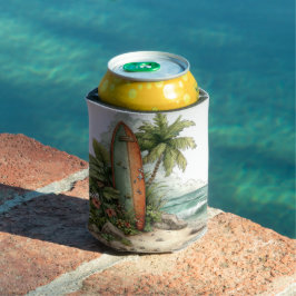 SÜSSE UNGEWÖHNLICHE SOMMERSTRANDSZENE DOSENKÜHLER