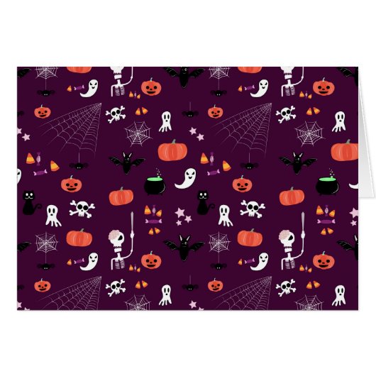 Süße unheimliche Halloween-Kunst (Vorderseite (Horizontal))