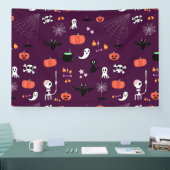 Süße unheimliche Halloween-Kunst Banner (Messe)