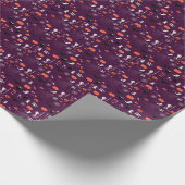 Süße unheimliche Halloween-Kunst Geschenkpapier (Ecke)