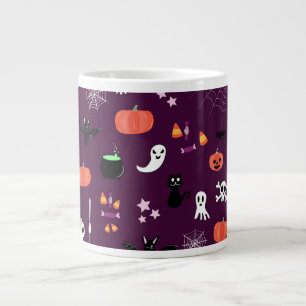 Süße unheimliche Halloween-Kunst Jumbo-Tasse