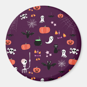 Süße unheimliche Halloween-Kunst Magnet