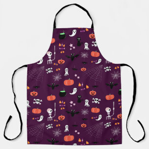 Süße unheimliche Halloween-Kunst Schürze