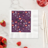 Süße unheimliche Halloween-Kunst Serviette (Beispiel)