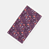Süße unheimliche Halloween-Kunst Serviette (Ecke)