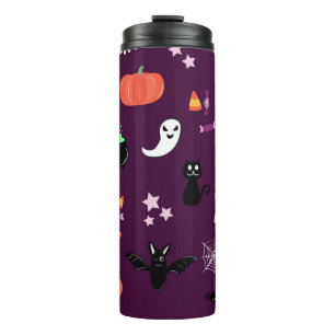 Süße unheimliche Halloween-Kunst Thermosbecher