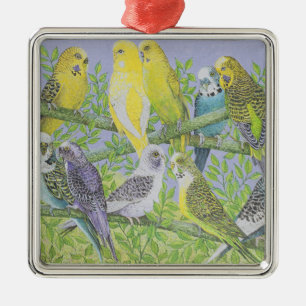 Süße Unterhaltung Silbernes Ornament