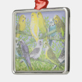 Süße Unterhaltung Silbernes Ornament (Links)