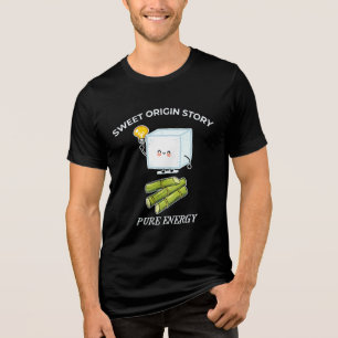 Süße Ursprungsgeschichte Reine Energie Zuckerrohr Tri-Blend Shirt