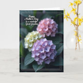 Süße Ururgroßmutter Karte (Gelbe Blume)