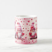 Süße Valentins-Gnom-Tasse Kaffeetasse (Mittel)