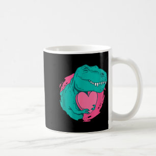 Süße Valentins T-Rex Herz Dinosaurier Liebhaber Ge Kaffeetasse