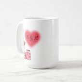 Süße Valentins-Tasse Kaffeetasse (Vorderseite Links)