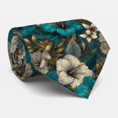 Süße Valentinsgeschenke für Freund Tropisches Flor Krawatte (Gerollt)