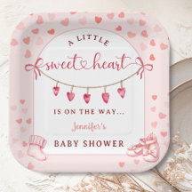 Süße Valentinstag-Baby-Party 