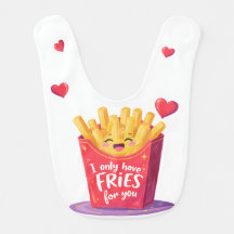 Süße Valentinstag-Fritten-Pun